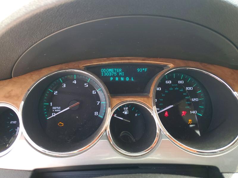 2011 Buick Enclave VIN 5GAKRCED1BJ267299 COPART salvage auction — FRONT END, Tx - Salvage Vehicle Title, sold $425 on 2026-07-22 (photo 9)