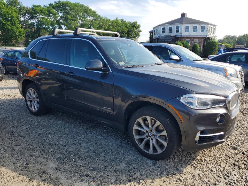 2015 BMW X5 VIN 5UXKR6C54F0J76453 COPART salvage auction — REAR END, Ma - Cert Of Title-Reconstrctd Coll, sold $3,900 on 2026-07-09 (photo 4)