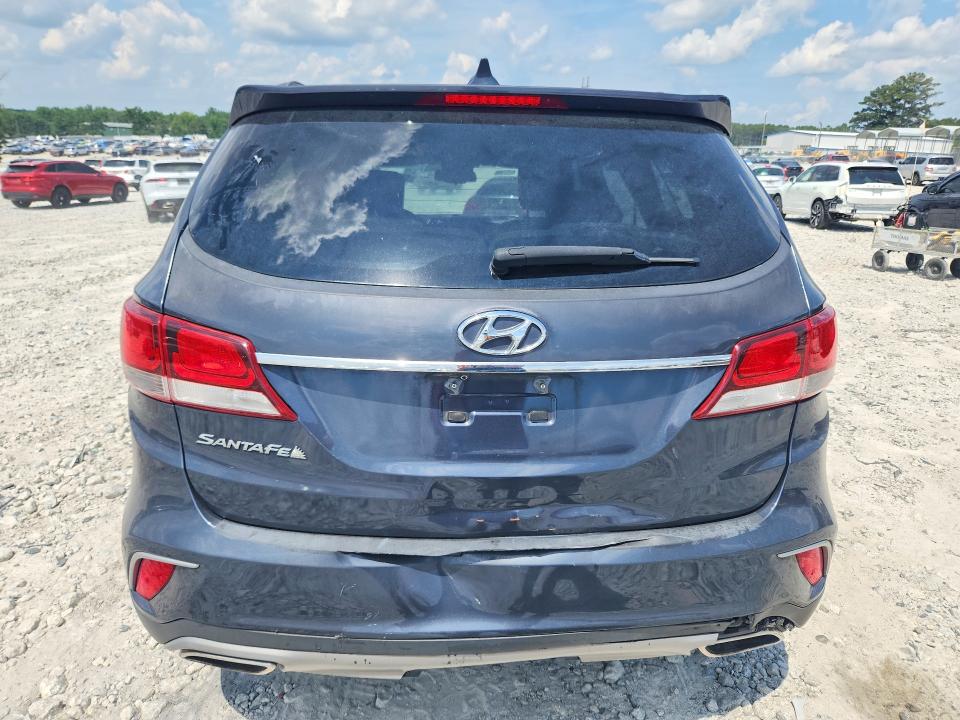 2017 Hyundai Santa fe VIN KM8SM4HF8HU212447 COPART salvage auction — REAR END, Ga - Certificate Of Title, sold $1,850 on 2026-07-29 (photo 6)