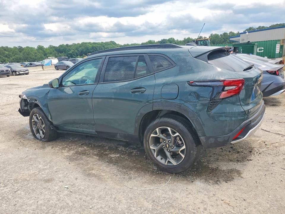 2025 Chevrolet Trax VIN KL77LHEP2SC143119 COPART salvage auction — FRONT END, SC - CERTIFICATE OF TITLE, sold $5,600 on 2026-07-20 (photo 2)