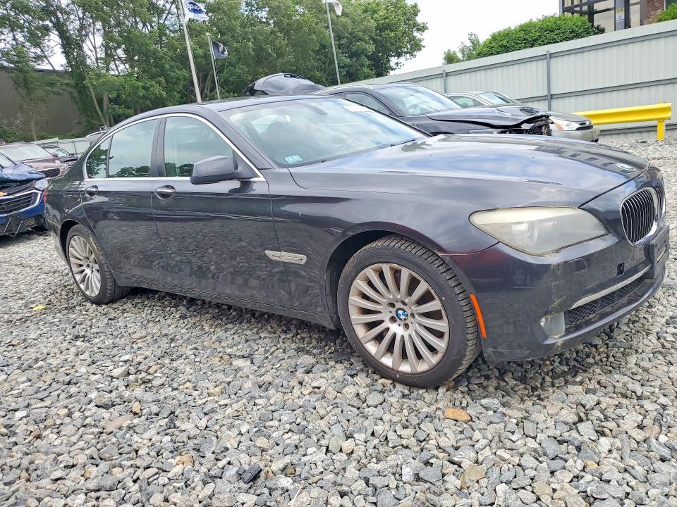 2012 BMW 7 series VIN WBAKC6C56CC396185 COPART salvage auction — MECHANICAL, MA - CERTIFICATE OF TITLE, sold $375 on 2026-07-23 (photo 4)