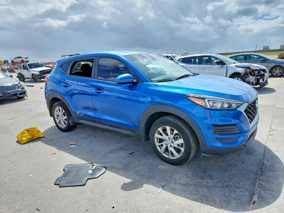 2021 Hyundai Tucson VIN KM8J23A4XMU292798 COPART salvage auction — MINOR DENT/SCRATCHES, La - Cert Of Title-Salvage, sold $3,850 on 2026-07-08 (photo 4)