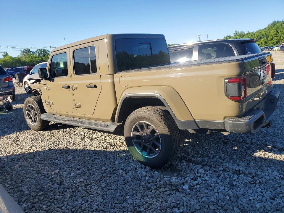 2020 Jeep Gladiator VIN 1C6HJTFG4LL203456 COPART salvage auction — FRONT END, Ma - Cert Of Title-Salvage, sold $8,200 on 2026-07-31 (photo 2)