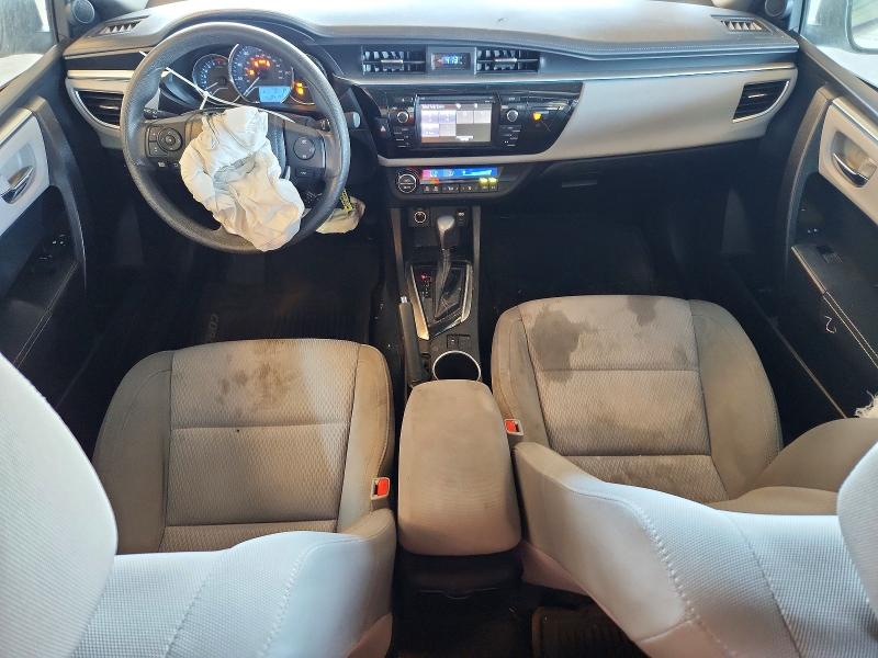 2015 Toyota Corolla VIN 5YFBURHE2FP327824 COPART salvage auction — FRONT END, CA - SALVAGE CERTIFICATE, sold $1,400 on 2026-07-23 (photo 8)