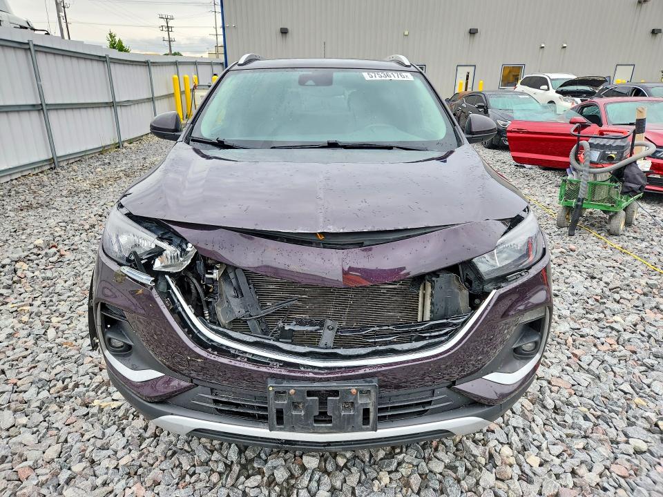 2021 Buick Encore VIN KL4MMESL3MB149534 COPART salvage auction — FRONT END, Wi - Junked Vehicle Bill Of Sale, sold $2,600 on 2026-07-27 (photo 5)