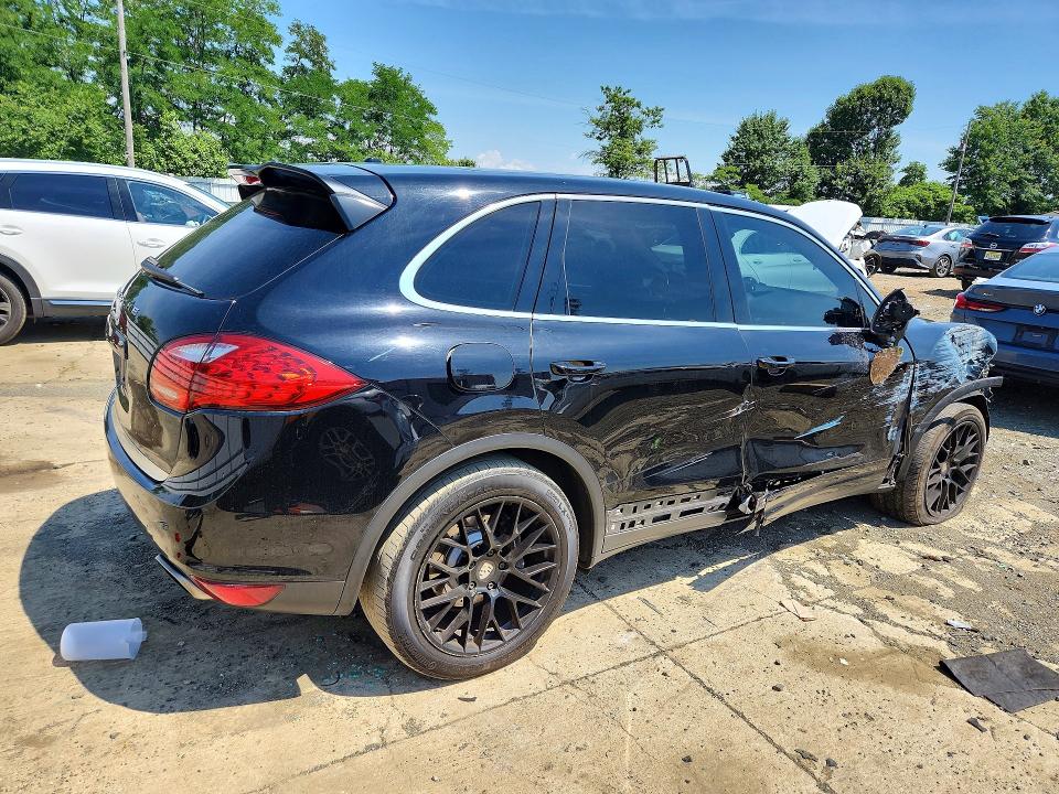2014 Porsche Cayenne VIN WP1AA2A21ELA05838 COPART salvage auction — FRONT END, Nj - Cert Of Title-Salvage, sold $225 on 2026-07-29 (photo 3)