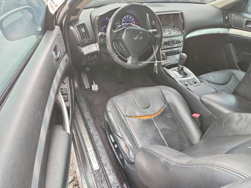 2013 Infiniti G VIN JN1CV6EL8DM980020 COPART salvage auction — FRONT END, Md - Cert Of Salvage > 75% Damage, sold $325 on 2026-07-10 (photo 8)
