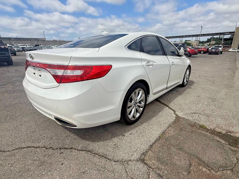 2013 Hyundai Azera VIN KMHFG4JG8DA312524 COPART salvage auction — FRONT END, Ok - Certificate Of Title (P), sold $600 on 2026-07-02 (photo 4)