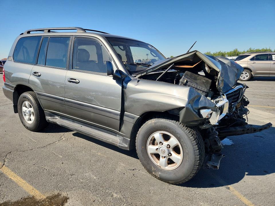 1998 Toyota Land cruiser VIN JT3HT05J8W0023406 COPART salvage auction — FRONT END, CA - SALVAGE CERTIFICATE, sold $2,500 on 2026-07-13 (photo 4)