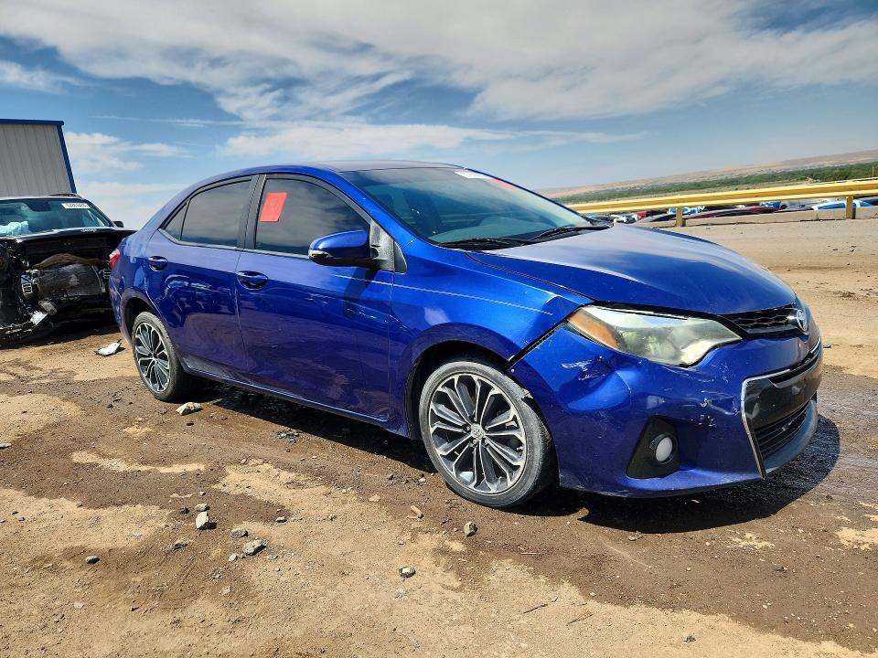 2014 Toyota Corolla VIN 5YFBURHEXEP156724 COPART salvage auction — FRONT END, NM - CERT OF TITLE-SALVAGE, sold $2,550 on 2026-07-27 (photo 4)