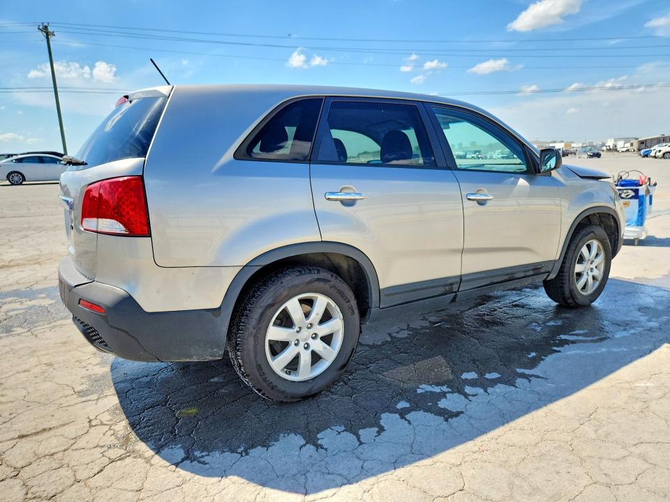 2013 Kia Sorento VIN 5XYKT3A1XDG378626 COPART salvage auction — FRONT END, Tn - Salvage Certificate, sold $1,400 on 2026-07-27 (photo 3)