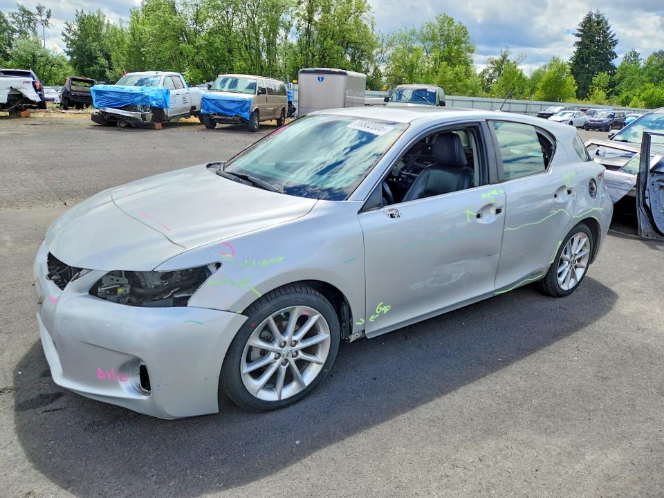 2011 Lexus Ct VIN JTHKD5BH5B2037600 COPART salvage auction — FRONT END, Or - Salvage Title Certificate, sold $3,000 on 2026-07-15 (photo 1)