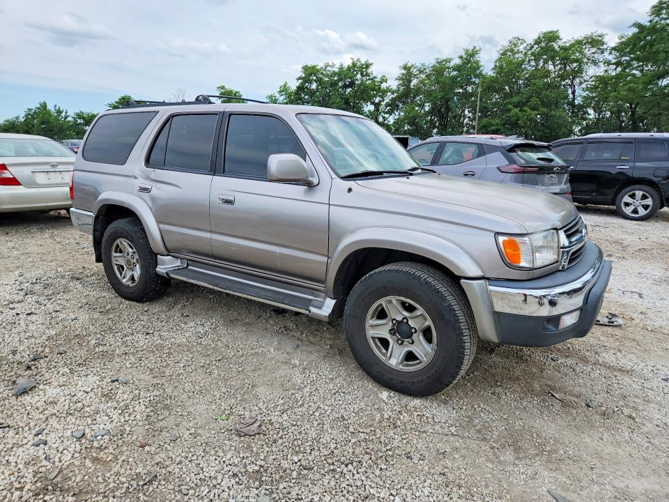 2002 Toyota 4runner VIN JT3HN86RX29061836 COPART salvage auction — SIDE, Md - Cert Of Salvage > 75% Damage, sold $1,600 on 2026-07-28 (photo 4)