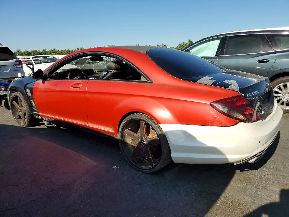 2008 Mercedes-benz Cl-class VIN WDDEJ71X68A014438 COPART salvage auction — FRONT END, CA - DIS/DLR/EXP ONLY CLEAN TITLE (P), sold $100 on 2026-07-13 (photo 2)