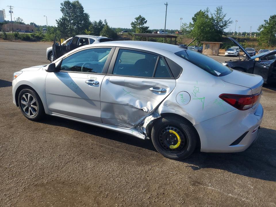 2022 Kia Rio VIN 3KPA24AD5NE433092 COPART salvage auction — SIDE, Sc - Cert Of Title-Salvage, sold $2,800 on 2026-07-10 (photo 2)