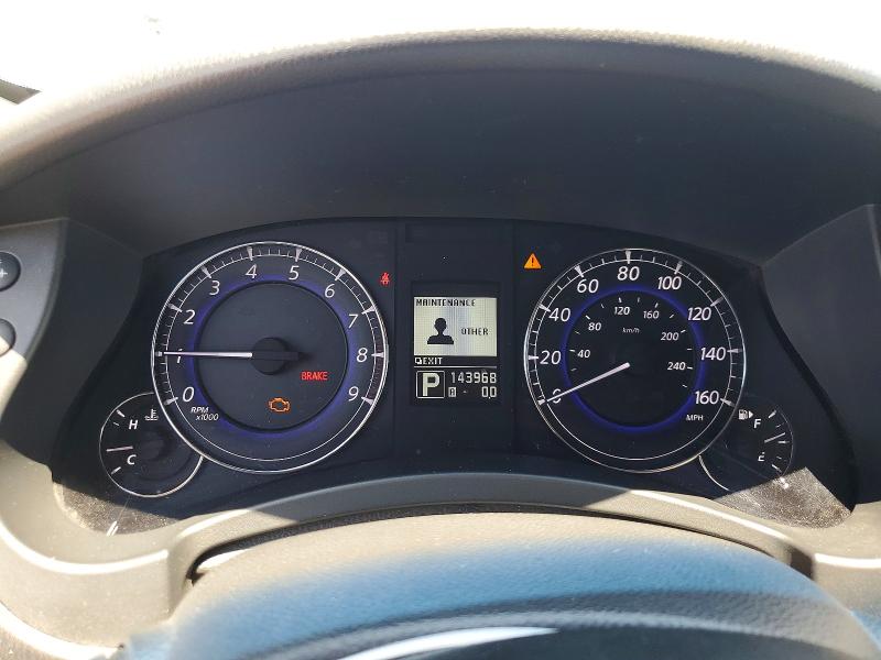 2011 Infiniti Ex35 VIN JN1AJ0HP0BM801416 COPART salvage auction — MINOR DENT/SCRATCHES, Ca - Dlr/Dis/Exp Only Salvage Title, sold $3,000 on 2026-07-09 (photo 9)