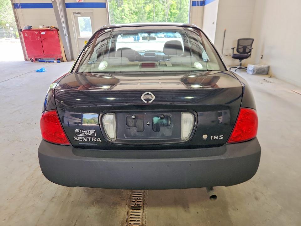2005 Nissan Sentra VIN 3N1CB51D85L542644 COPART salvage auction — FRONT END, VA - CERTIFICATE OF TITLE, sold $400 on 2026-07-02 (photo 6)