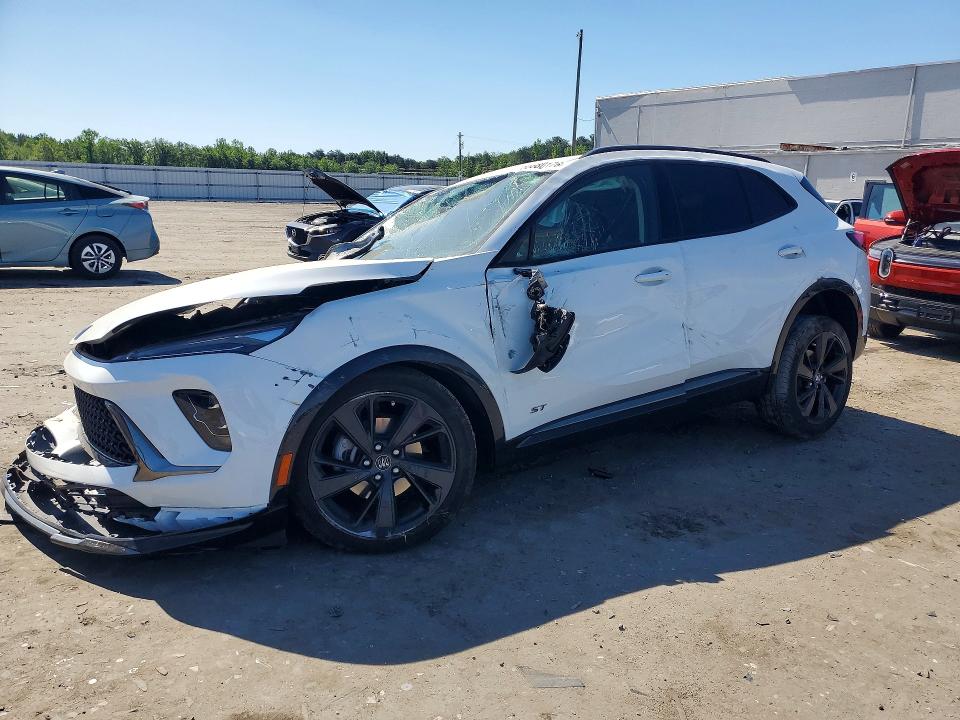 2025 Buick Envision VIN LRBFZLE49SD010677 COPART salvage auction — FRONT END, Va - Cert Of Title - Salvage, sold $1,600 on 2026-07-29 (photo 1)