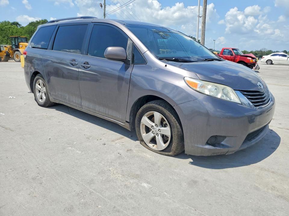 2014 Toyota Sienna VIN 5TDKK3DC7ES457871 COPART salvage auction — SIDE, Tn - Salvage Certificate, sold $575 on 2026-07-20 (photo 4)