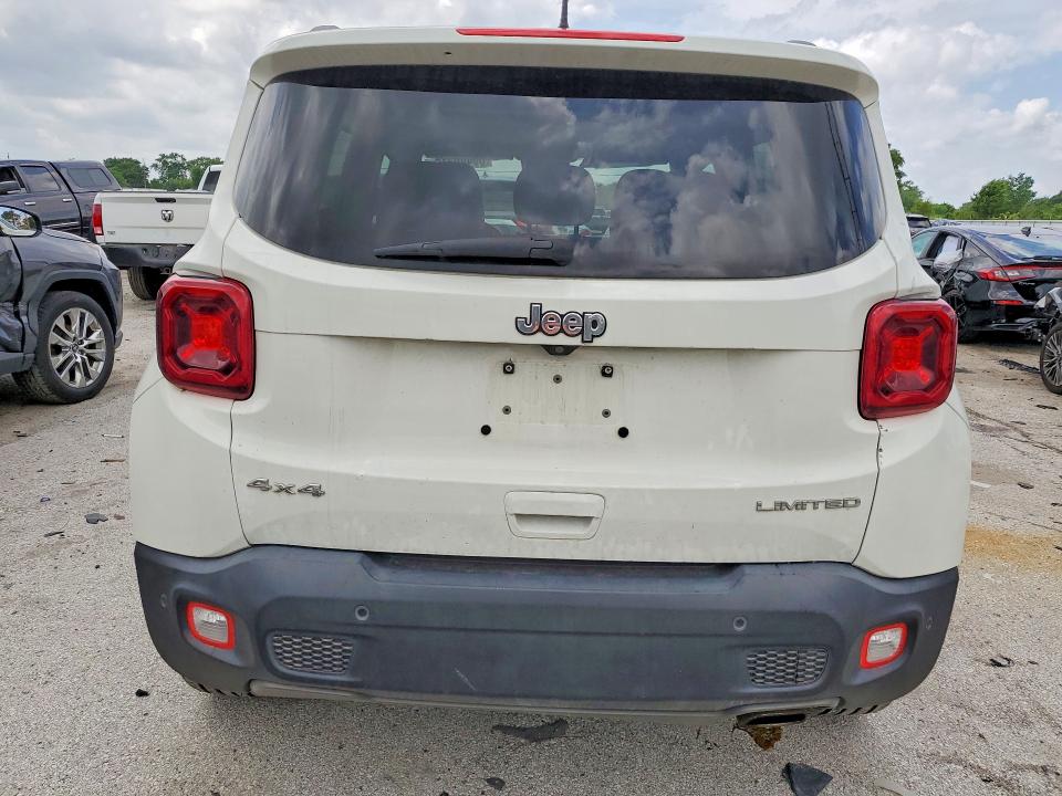 2019 Jeep Renegade VIN ZACNJBD12KPK10000 COPART salvage auction — FRONT END, ID - SALVAGE CERTIFICATE OF TITLE, sold $3,100 on 2026-08-03 (photo 6)