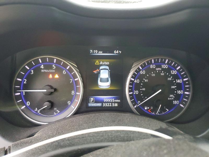2016 Infiniti VIN JN1EV7AR4GM340125 COPART salvage auction — FRONT END, Ny - Mv-907A Salvage Certificate, sold $2,450 on 2026-07-28 (photo 9)