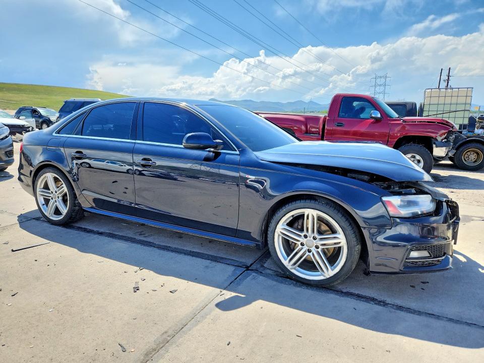 2013 Audi A4 VIN WAUJFAFL1DN020760 COPART salvage auction — FRONT END, Co - Public - Salvage Title, sold $275 on 2026-07-22 (photo 4)
