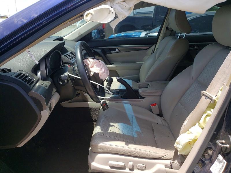 2013 Acura VIN 19UUA8F56DA005804 COPART salvage auction — FRONT END, Ca - Salvage Certificate, sold $800 on 2026-07-09 (photo 7)