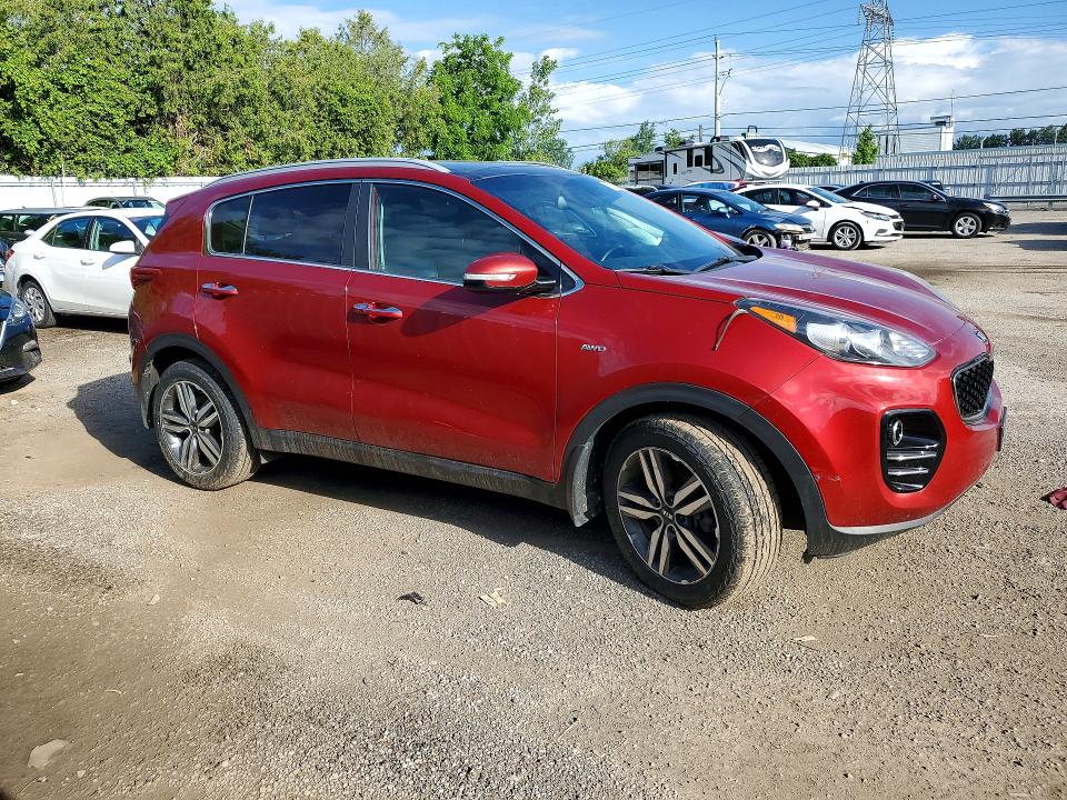 2017 Kia Sportage VIN KNDPNCAC0H7200115 COPART salvage auction — SIDE, On - Permit Salvage, sold $2,000 on 2026-07-16 (photo 4)