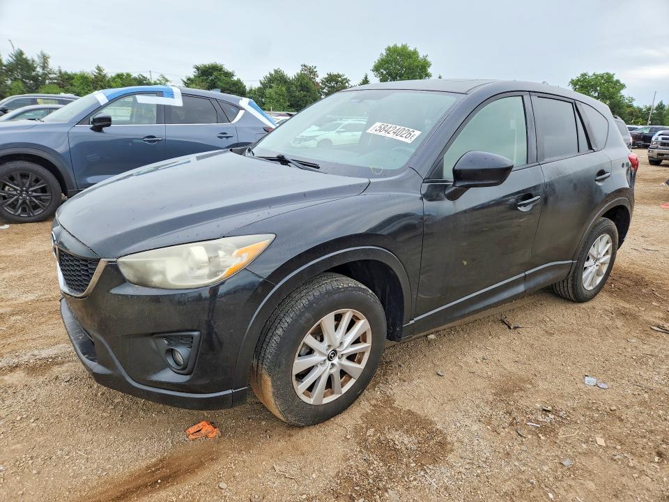 2014 Mazda VIN JM3KE2CY7E0330885 COPART salvage auction — HAIL, Il - Salvage Certificate, sold $550 on 2026-07-28 (photo 1)