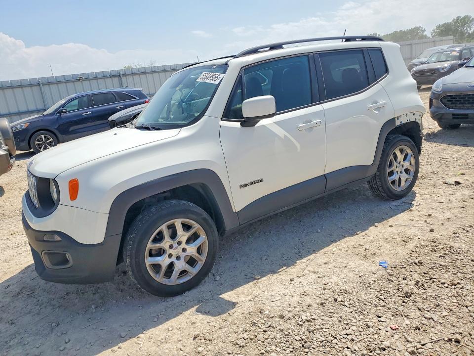 2015 Jeep Renegade VIN ZACCJBBT6FPC27449 COPART salvage auction — REAR END, Ks - Cert Of Title-Salvage, sold $1,200 on 2026-07-30 (photo 1)