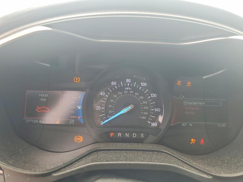 2019 Ford Fusion VIN 3FA6P0HD7KR149026 COPART salvage auction — FRONT END, Tx - Salvage Vehicle Title, sold $1,300 on 2026-07-02 (photo 9)