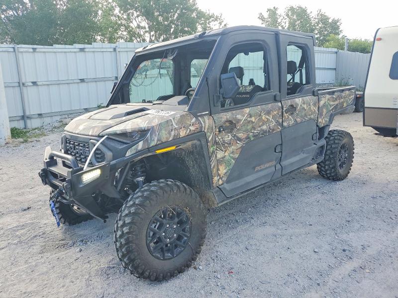 2025 Polaris Ranger VIN 3NSX6W1R1SM188474 COPART salvage auction — FRAME DAMAGE, Ne - Cert Of Title-Salvage, sold $13,000 on 2026-07-30 (photo 2)