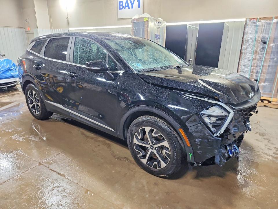 2023 Kia Sportage VIN 5XYK33AF4PG088186 COPART salvage auction — FRONT END, Il - Salvage Certificate, sold $6,200 on 2026-07-14 (photo 4)