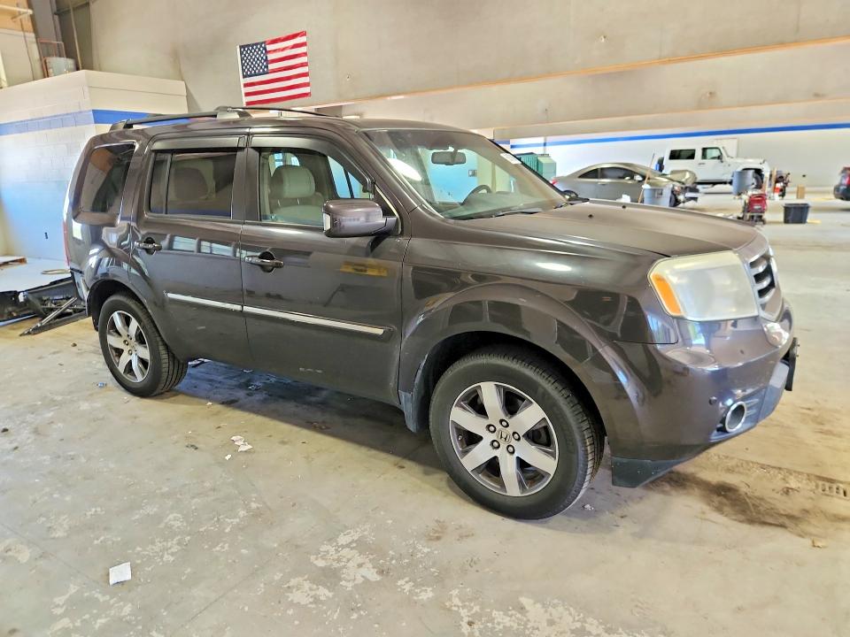 2012 Honda Pilot VIN 5FNYF4H91CB069989 COPART salvage auction — REAR END, Va - Certificate Of Title, sold $1,300 on 2026-07-02 (photo 4)