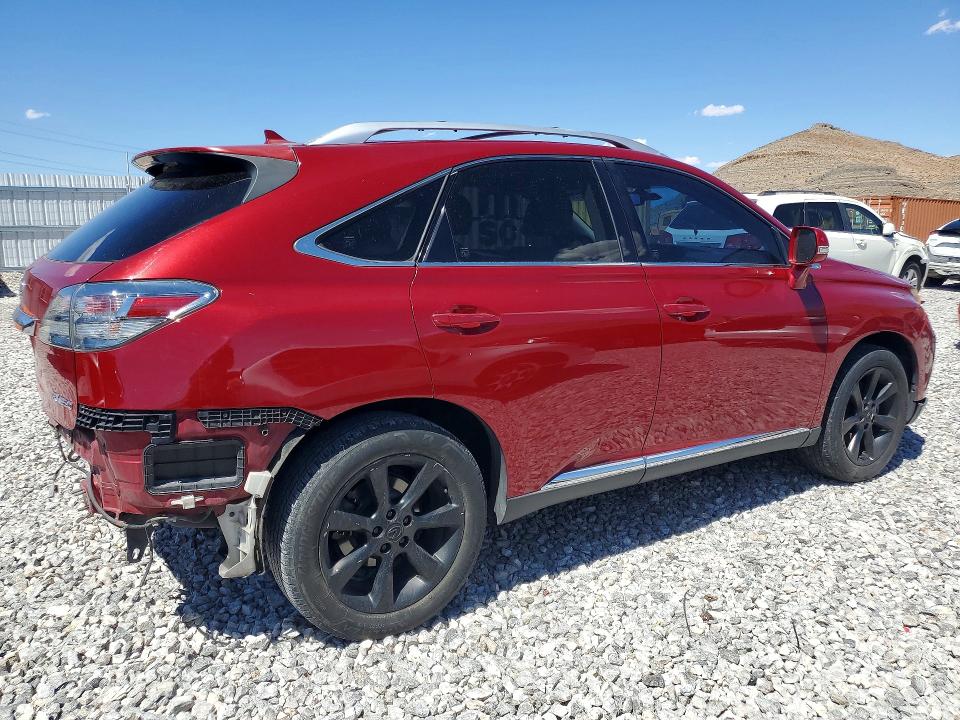 2010 Lexus Rx 350 VIN JTJZK1BA6A2002013 COPART salvage auction — REAR END, Nv - Salvage Title, sold $4,300 on 2026-07-06 (photo 3)