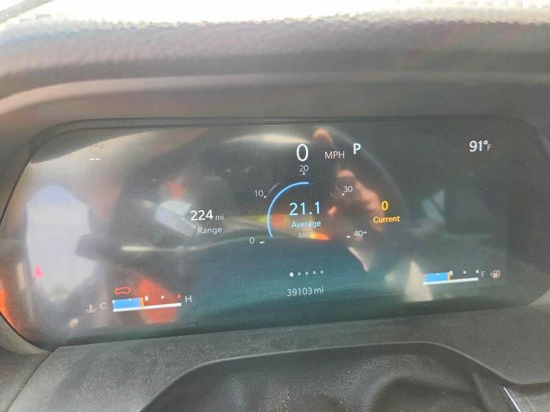 2021 Jeep Cherokee VIN 1C4RJKBG4M8133944 COPART salvage auction — HAIL, Salvage Title, sold $175 on 2026-07-29 (photo 9)