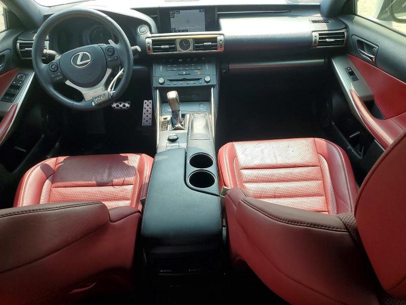 2015 Lexus Is VIN JTHBE1D2XF5021587 COPART salvage auction — FRONT END, Tx - Salvage Vehicle Title, sold $7,300 on 2026-07-28 (photo 8)