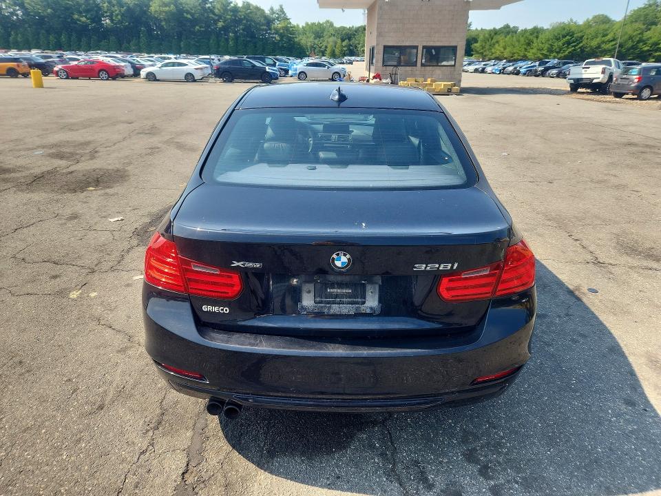2013 BMW 3er VIN WBA3B5G52DNS04505 COPART salvage auction — FRONT END, Ri - Salvage Certificate Of Title, sold $475 on 2026-07-30 (photo 6)