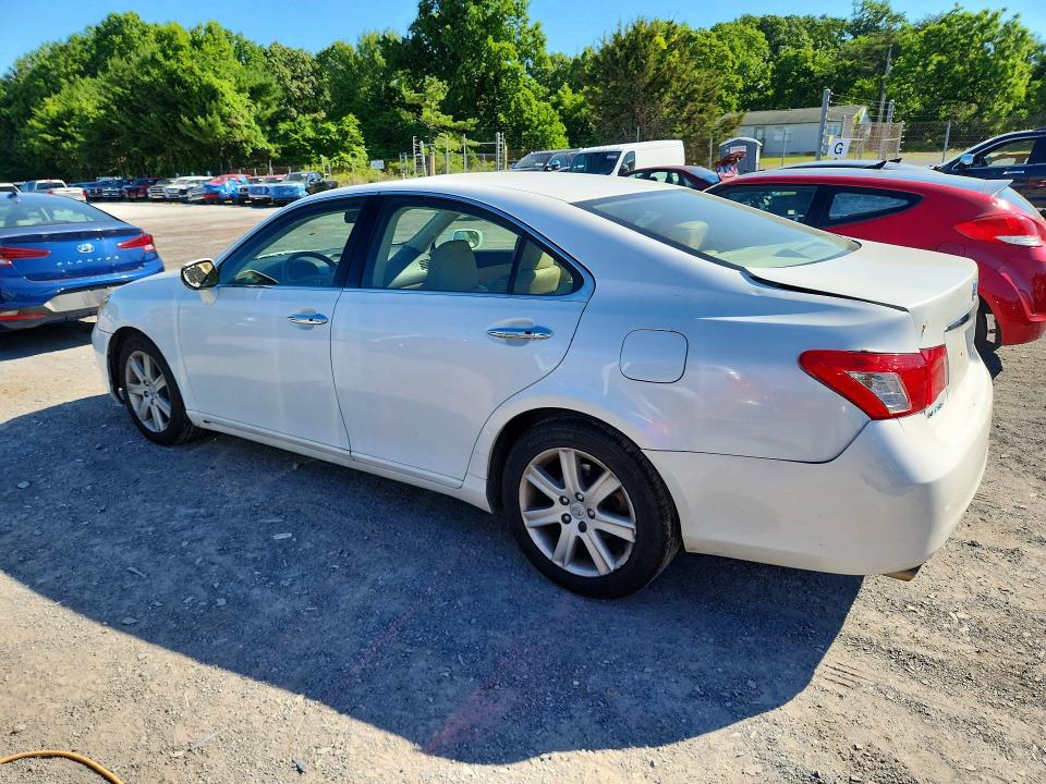 2008 Lexus Es 350 VIN JTHBJ46G882195037 COPART salvage auction — MECHANICAL, Pa - Cert Of Title, sold $975 on 2026-07-09 (photo 2)