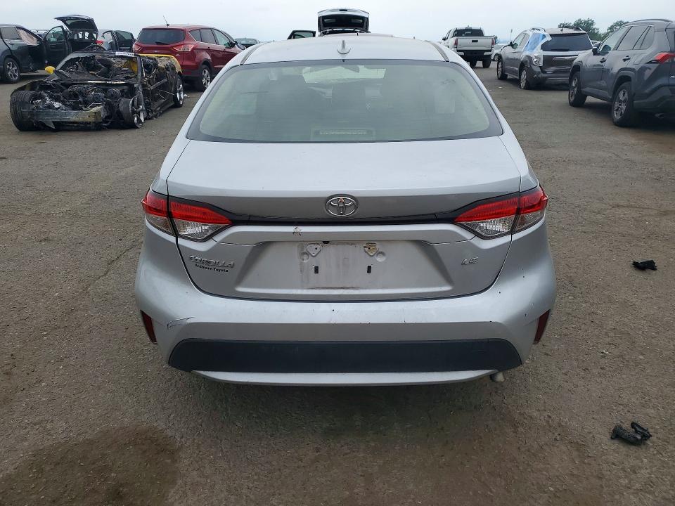 2020 Toyota Corolla VIN JTDEPRAE2LJ023374 COPART salvage auction — FRONT END, PA - CERTIFICATE OF SALVAGE, sold $175 on 2026-07-24 (photo 6)