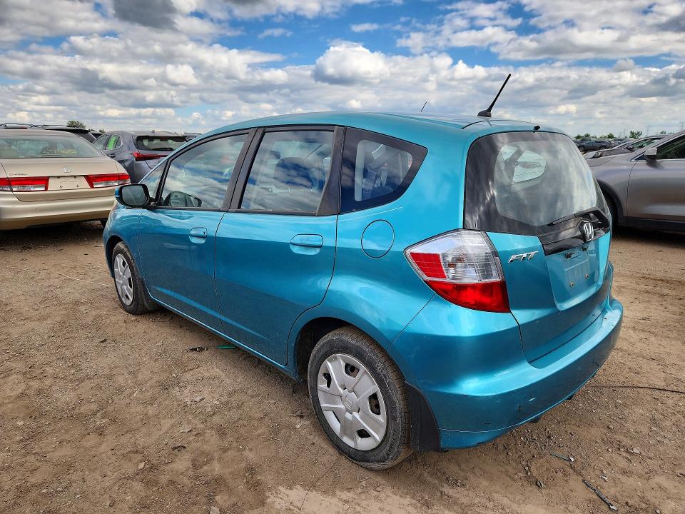2012 Honda VIN JHMGE8H39CC023064 COPART salvage auction — SIDE, WV - SALVAGE CERTIFICATE, sold $1,200 on 2026-07-30 (photo 2)