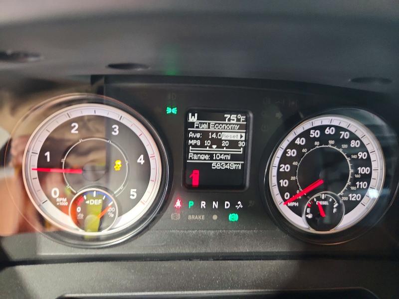 2017 Ram 3500 VIN 3C63RRGL6HG633656 COPART salvage auction — HAIL, Mo - Salvage Certificate Of Title, sold $27,750 on 2026-08-03 (photo 9)