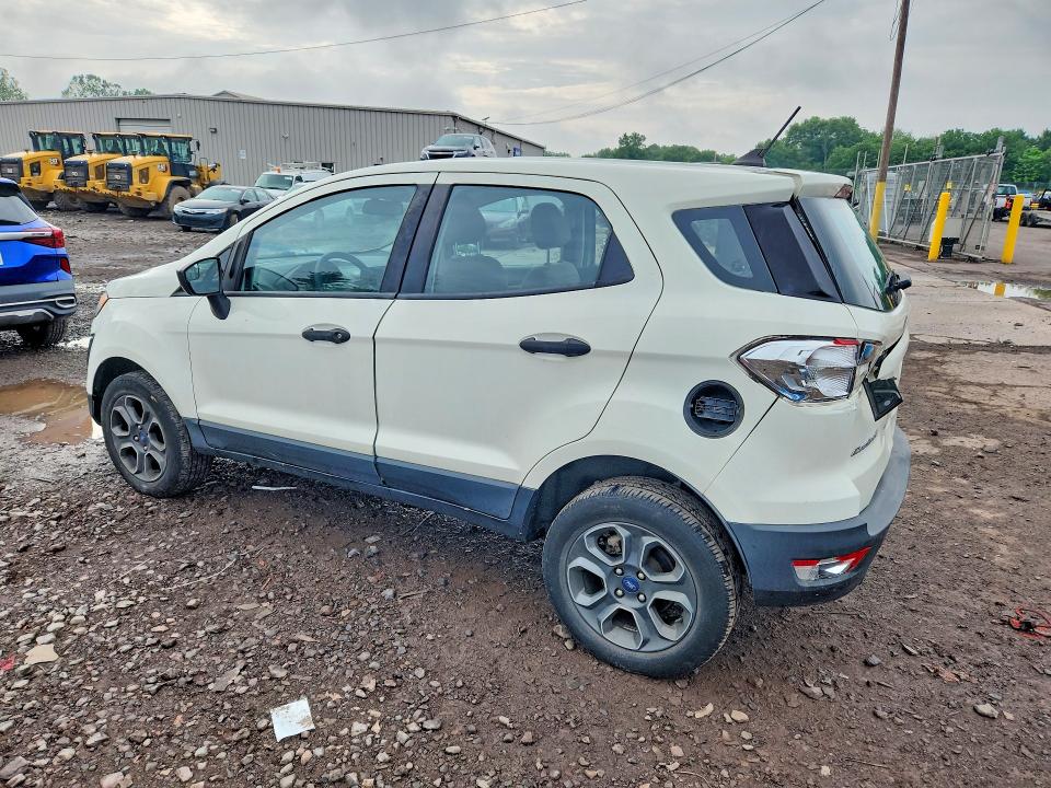 2020 Ford Ecosport VIN MAJ6S3FL5LC383577 COPART salvage auction — REAR END, Pa - Certificate Of Salvage, sold $1,850 on 2026-07-06 (photo 2)