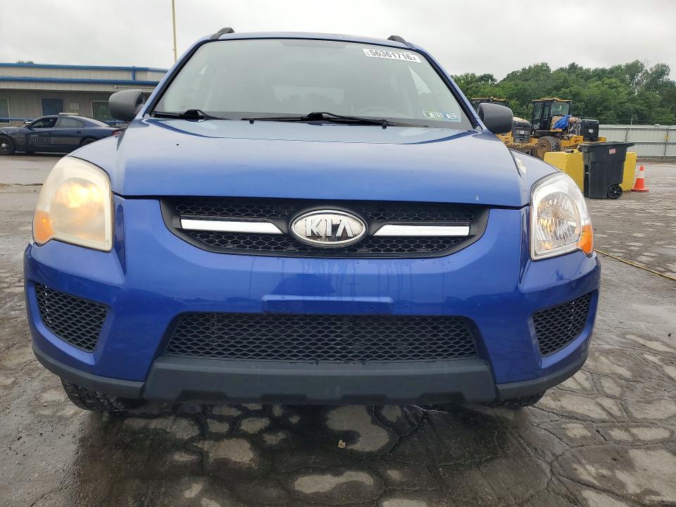 2009 Kia Sportage VIN KNDJE723497561554 COPART salvage auction — SIDE, Tn - Certificate Of Title, sold $825 on 2026-07-27 (photo 5)