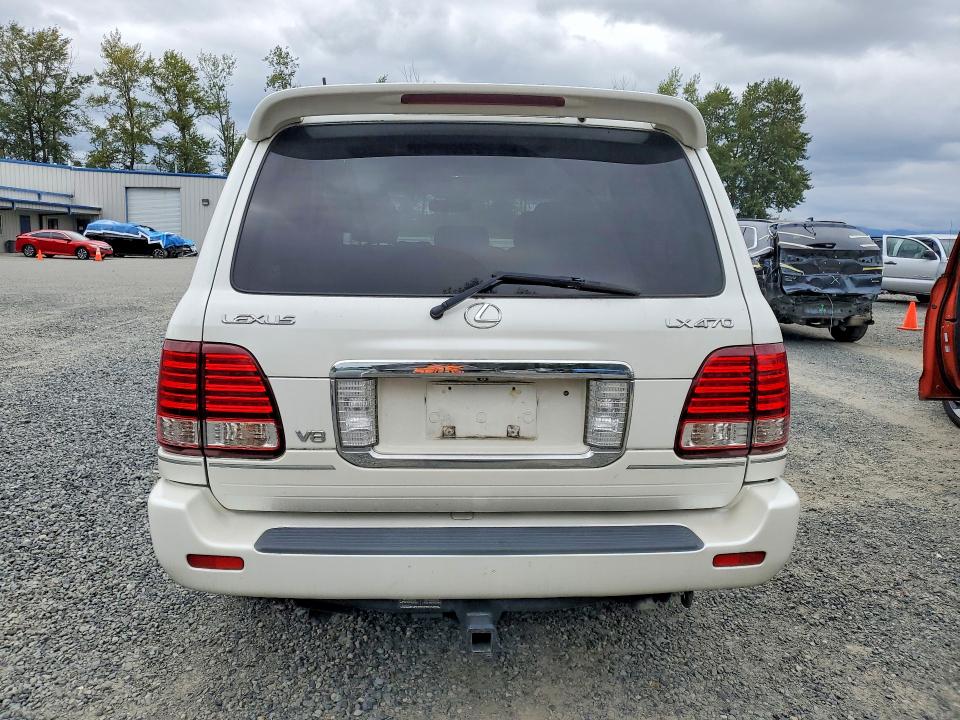 2006 Lexus Lx 470 VIN JTJHT00WX64018342 COPART salvage auction — SIDE, WA - BILL OF SALE, sold $7,100 on 2026-07-13 (photo 6)