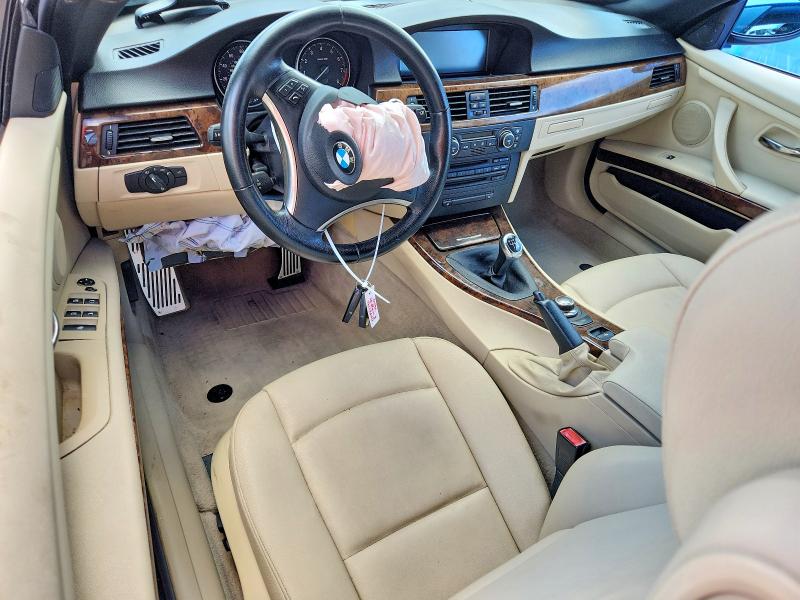 2008 BMW 3 series VIN WBAWR33598PX75289 COPART salvage auction — FRONT END, GA - CERT OF TITLE-SALVAGE, sold $575 on 2026-07-24 (photo 8)