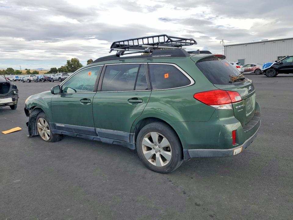 2011 Subaru Outback VIN 4S4BRBLC3B3416234 COPART salvage auction — FRONT END, CA - SALVAGE CERTIFICATE, sold $700 on 2026-07-29 (photo 2)