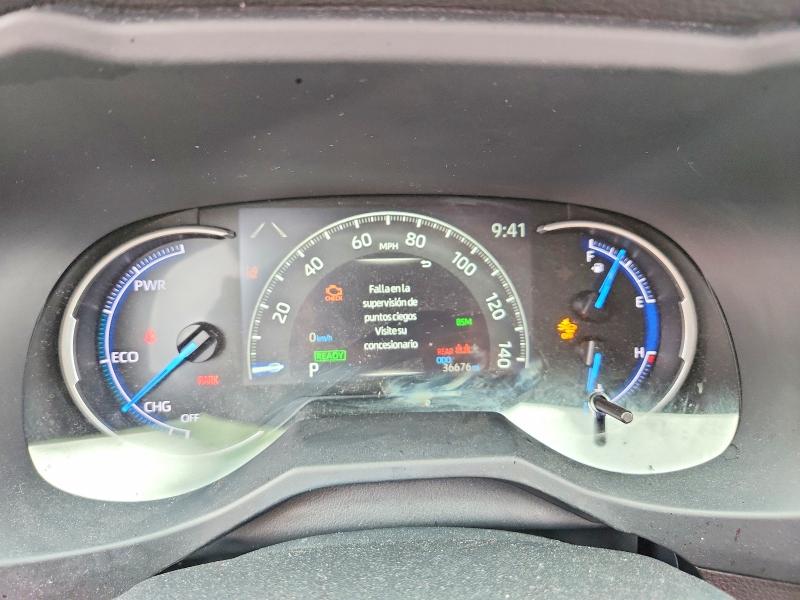2023 Toyota Rav 4 VIN JTMMWRFV0PD572616 COPART salvage auction — FRONT END, Mo - Salvage Certificate Of Title, sold $7,100 on 2026-07-14 (photo 9)
