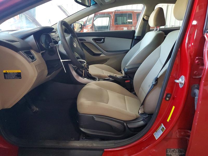 2015 Hyundai Elantra VIN KMHDH4AE5FU350720 COPART salvage auction — SIDE, Mt - Certificate Of Title, sold $1,150 on 2026-07-15 (photo 7)