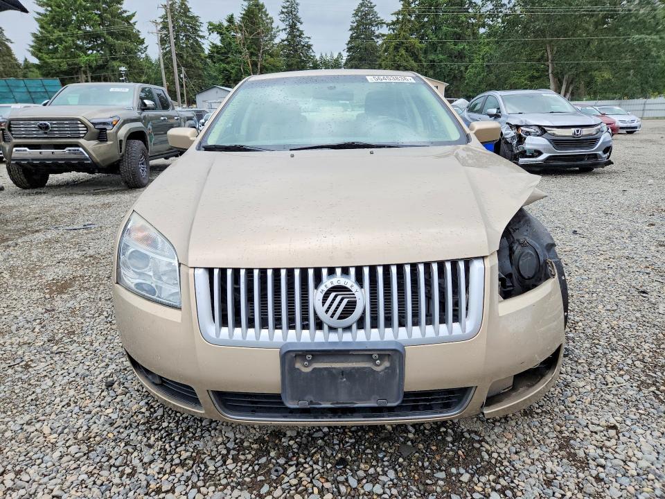 2008 Mercury Milan VIN 3MEHM08168R655942 COPART salvage auction — FRONT END, WA - BILL OF SALE, sold $150 on 2026-07-24 (photo 5)
